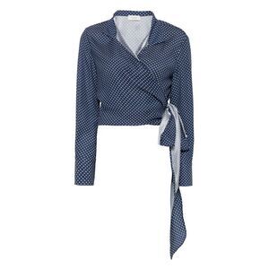 Mazzarelli Blue Tops - Shirts Women